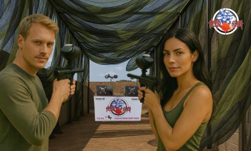 מטרות במטווח הדשוט בפיינטבול בית ברל